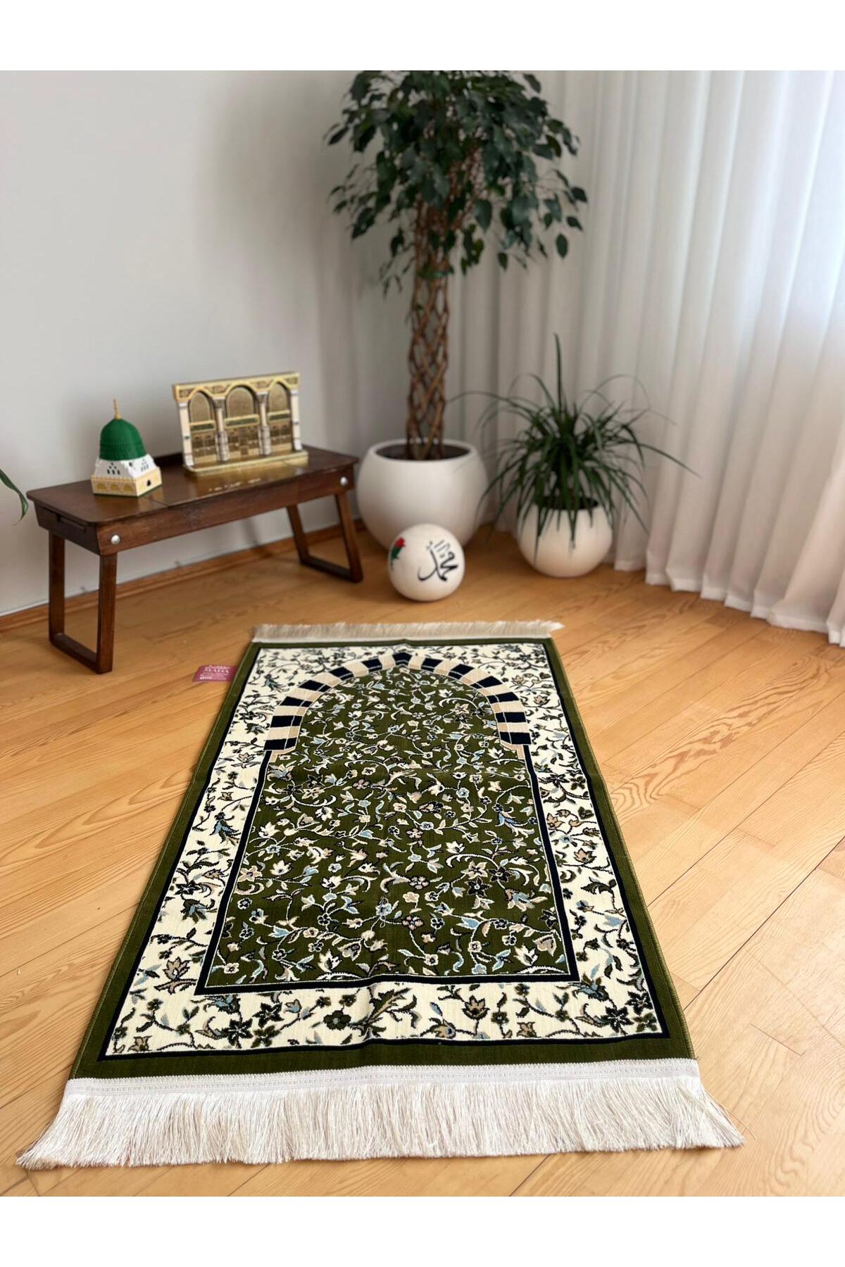 Seccade Ravza Mada Carpets Kemer-i Ravza - Medine Üretimi Ravza Desenli Seccade 4 mm ...