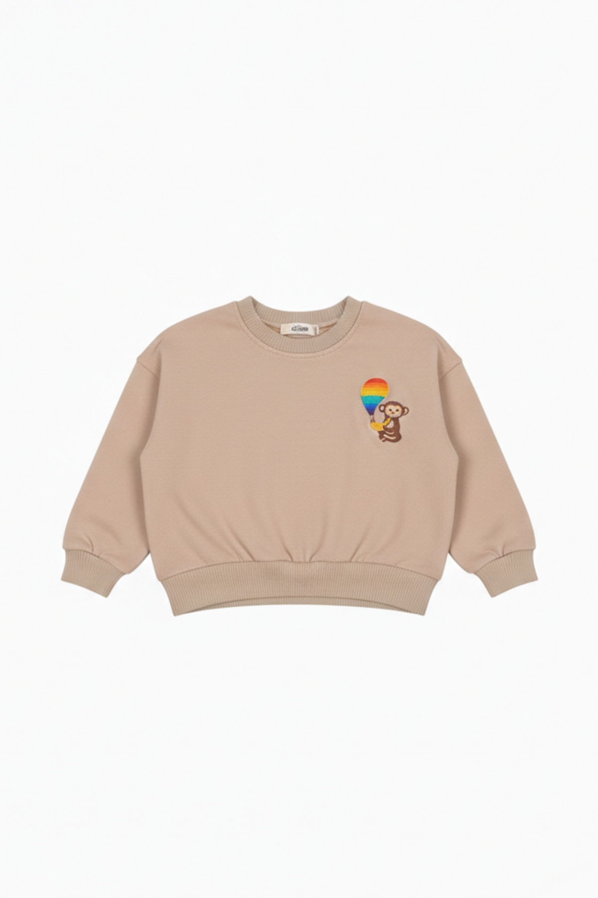 lilico Çocuk Pamuk Renkli Baskılı Oversize 3 İp 2'li Sweatshirt fotoğrafı 4 (önizleme)