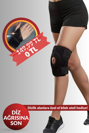 Wiforte Medikal Diz Korsesi – Patella ve Menisküs Ligament Destekli, Ayarlana...