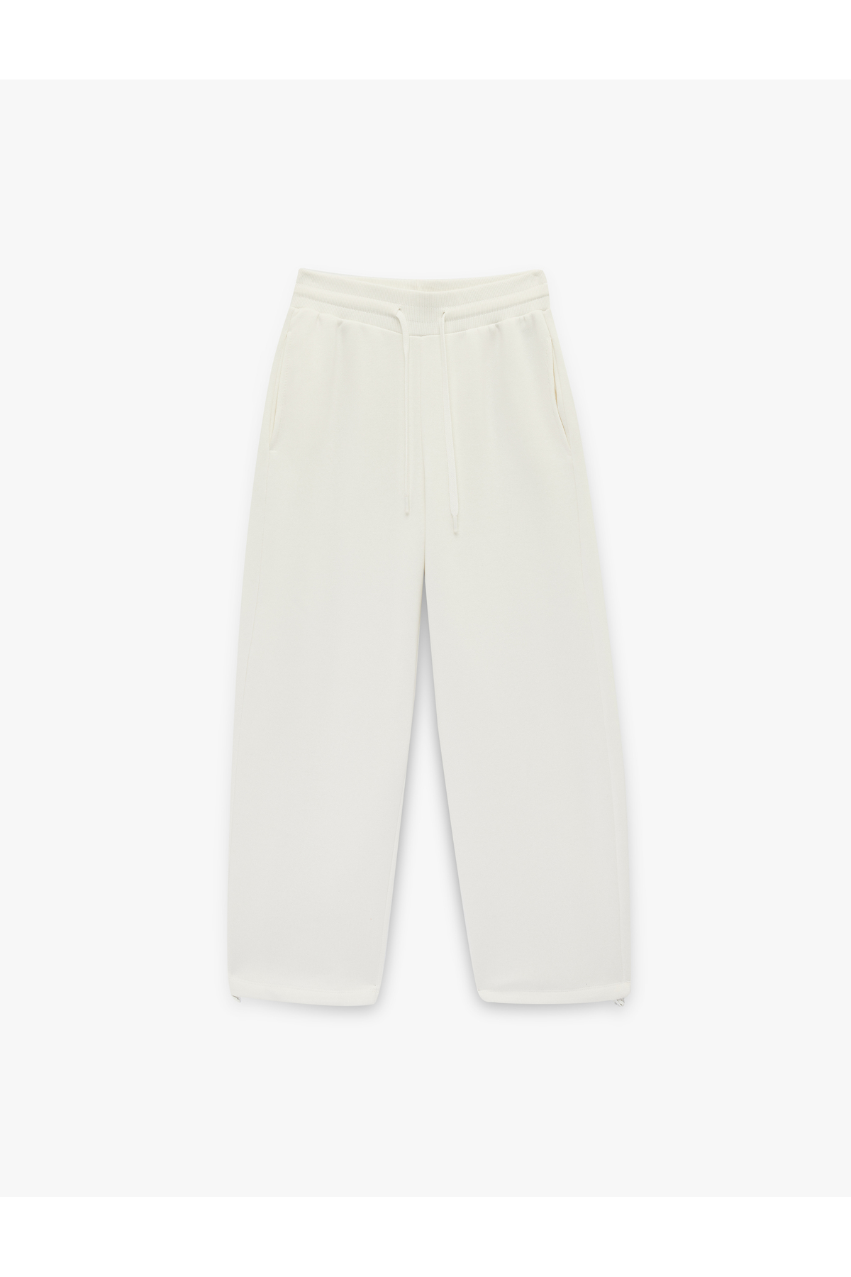 Koton  Üç İplik Şardonlu Cepli Beli Bağcıklı Jogger Eşofman Altı - Görsel 2