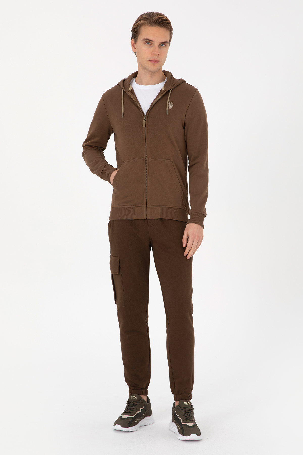 شلوار گرمکنمردانهU.S. Polo Assn.قهوه ای