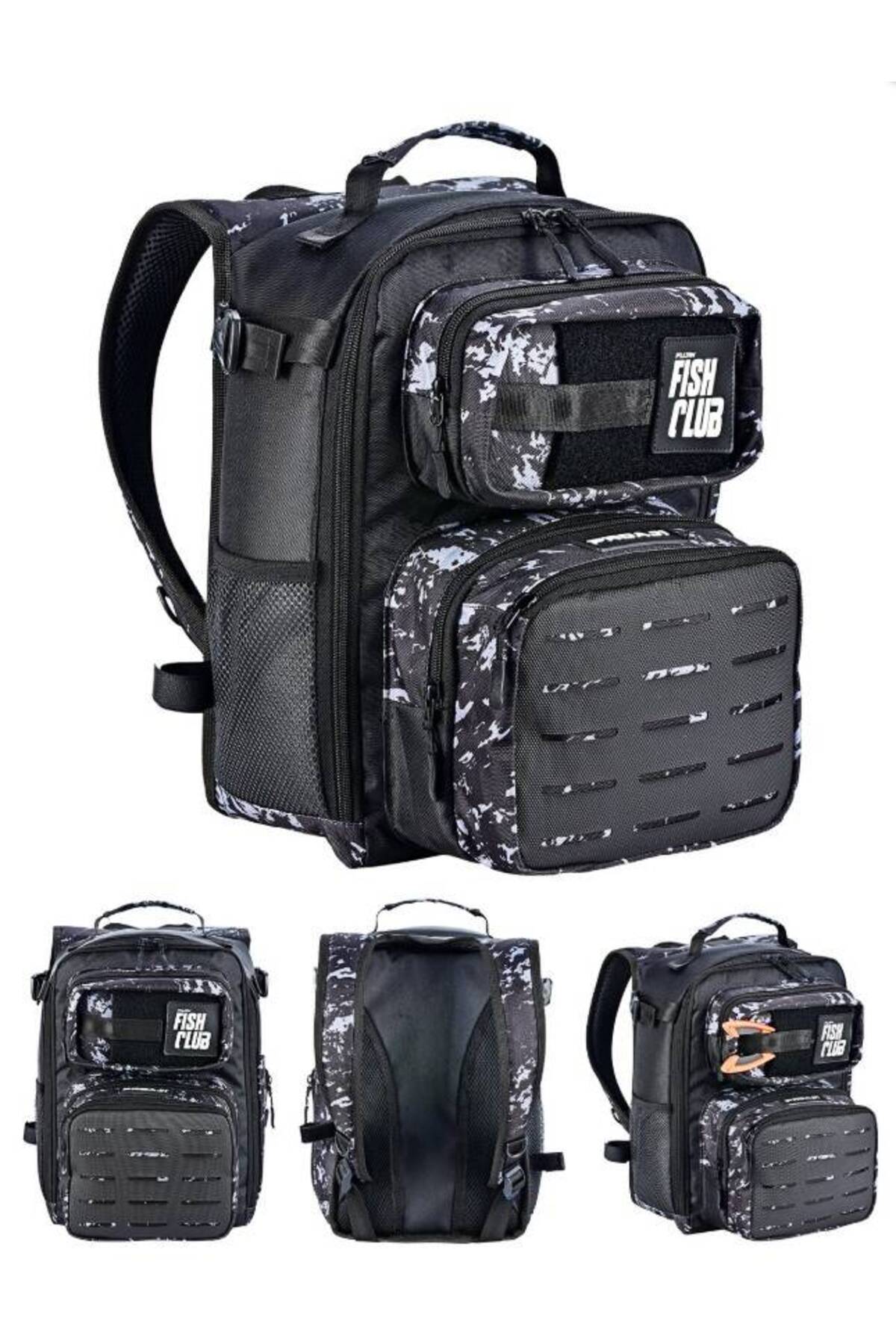 fujimoto バッグ Fujin ProAji Back Pack Black Camo Balıkçı Çantası - Fiyatı, Yorumları