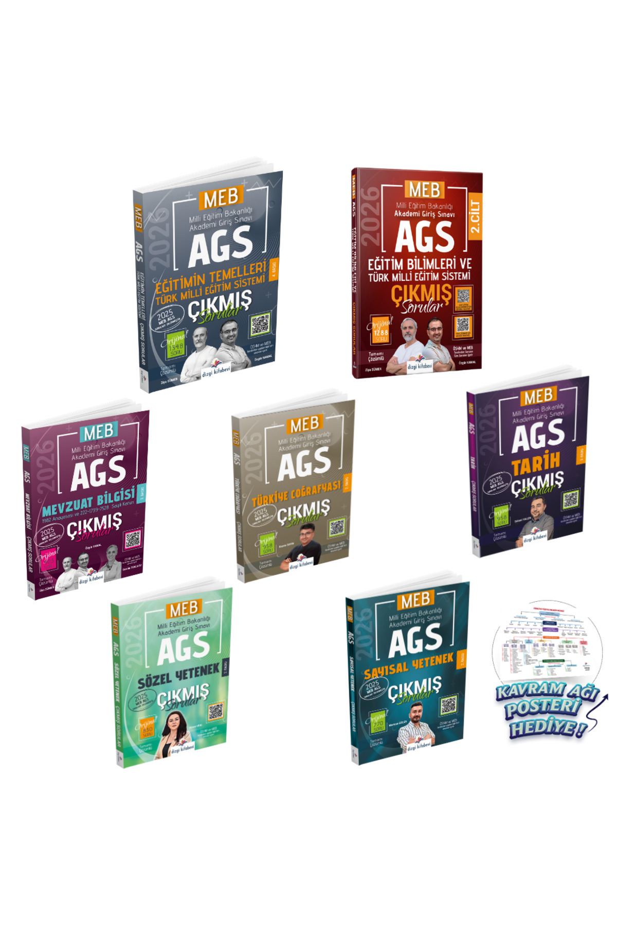 Dizgi Kitap 2026 MEB AGS Tamamı Video Çözümlü Tüm Dersler Çıkmış