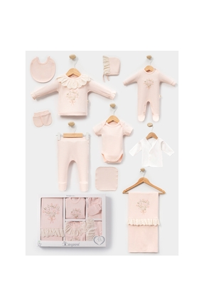 minicayzen Kız Bebek 0-3 Ay Çiçek Buketi 10'lu Hastane Çıkışı