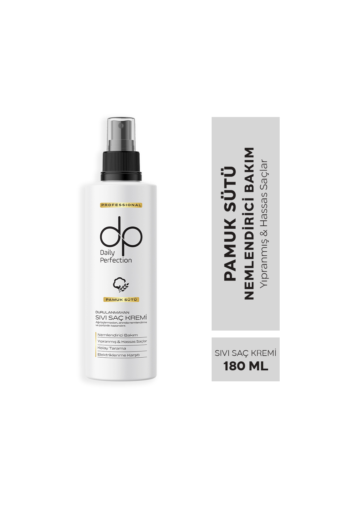 Saç Bakım Seti Hindistan Cevizi Saç Kremi 500 ml & Pamuk Sütü Sıvı Krem 180 ml & Argan Yağı 100 ml — 06D0052-5 — تصویر 5 از 6