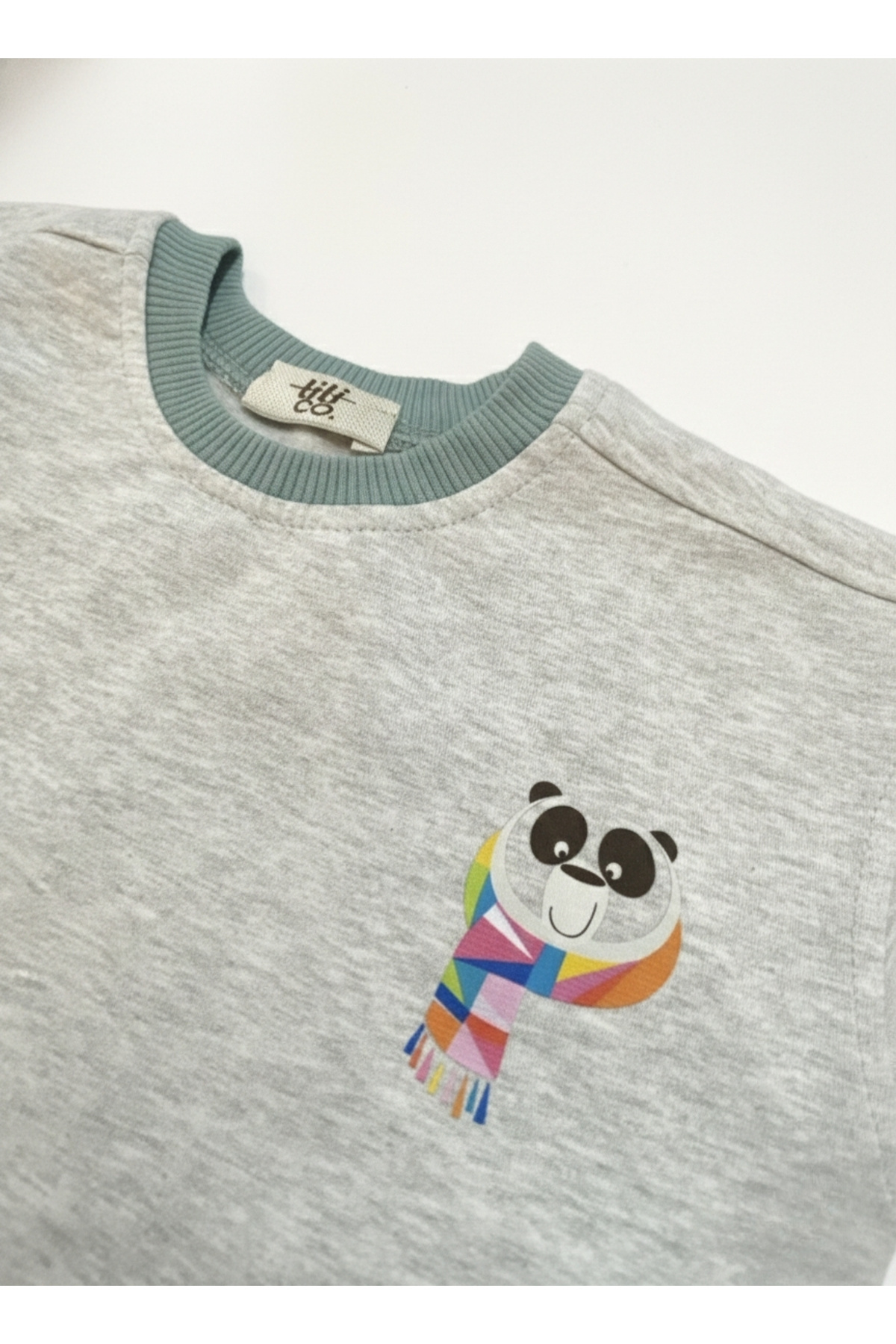 lilico Çocuk Pamuk Renkli Baskılı Oversize 2 İp 2'li Sweatshirt fotoğrafı 6 (önizleme)