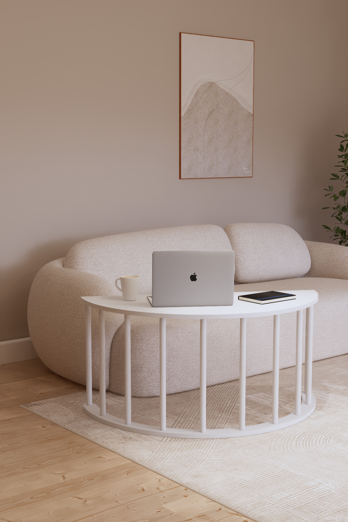 Solto Home KC30-430 Montessori Çok Amaçlı Minderli Salıncak Tırmanma Kaydırak Masa Oyuncak Organizer fotoğrafı 7 (önizleme)