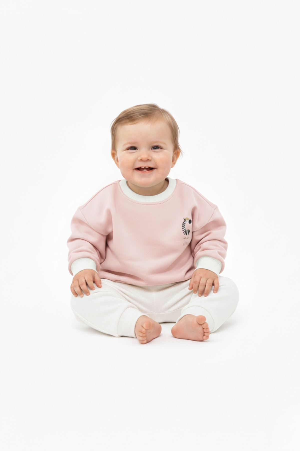 lilico Çocuk Pamuk Renkli Baskılı Oversize 2 İp 2'li Sweatshirt fotoğrafı 2 (önizleme)