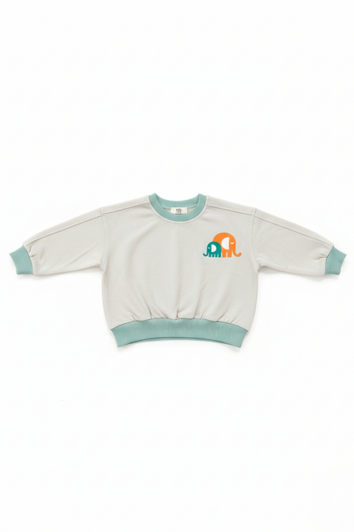 lilico Çocuk Pamuk Renkli Baskılı Oversize 2 İp 2'li Sweatshirt fotoğrafı 4 (önizleme)