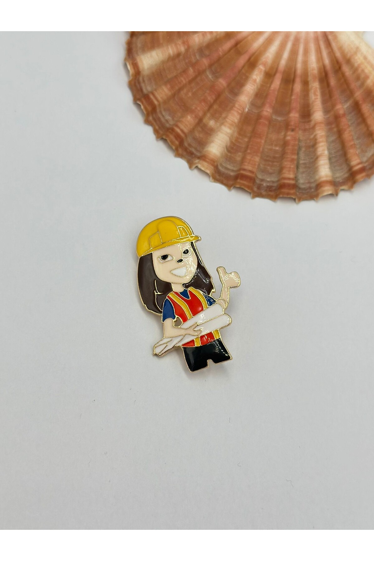 Female Engineer Brooch