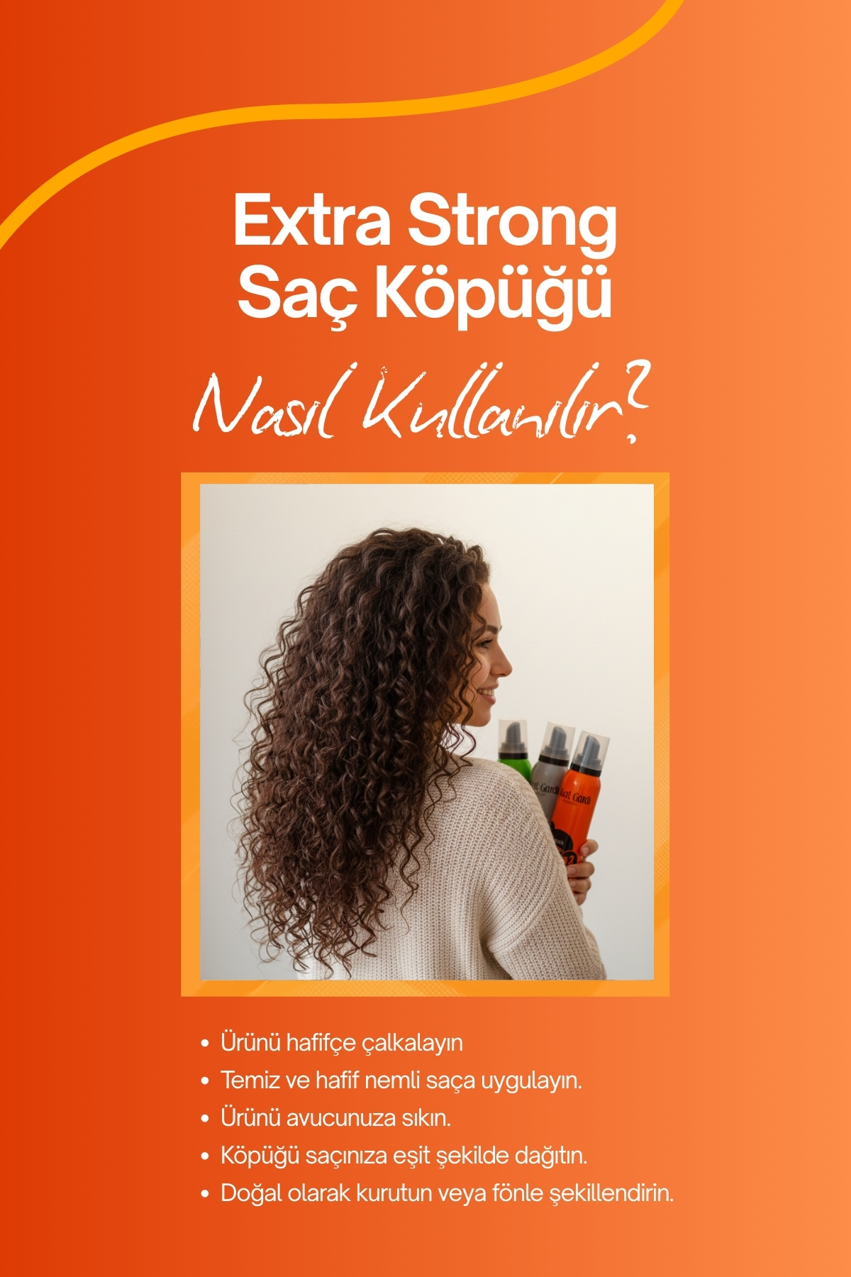 Saç Köpüğü Extra Strong No:2 Gri 200 ml — AKTSÇKPKGRİ2 — تصویر 2 از 4