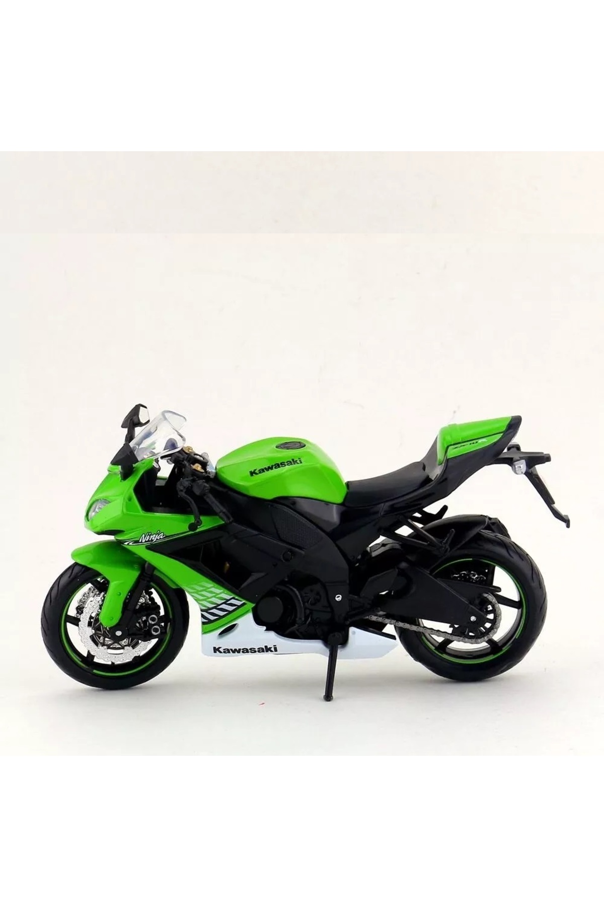 HOT WHEELS KAWASAKİ ZX10 RR 1:12 ÖLÇEK MAİSTO LİSANSLI(18CM