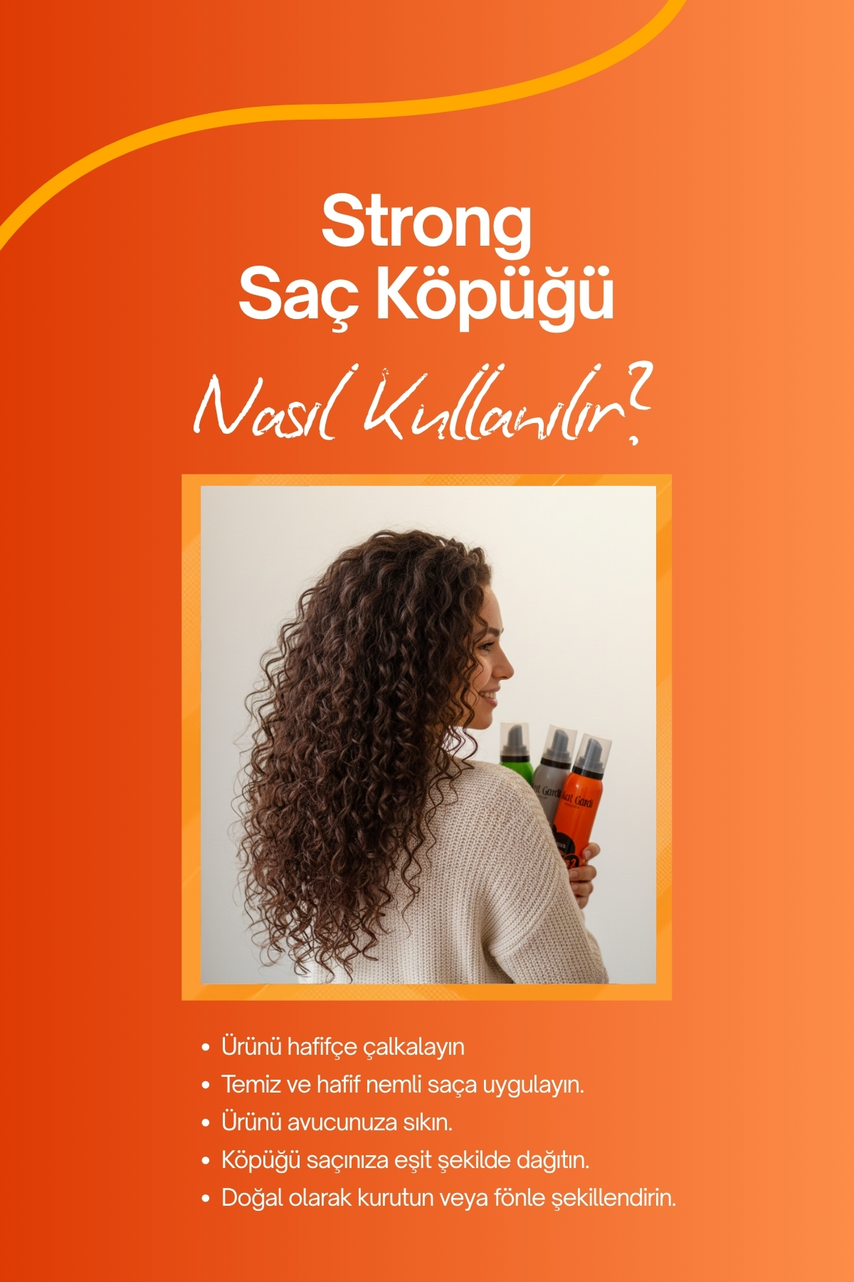 Saç Köpüğü Strong No:1 Yeşil 200 ml — TYC50BAC6ACD67135DD94DA00 — تصویر 2 از 4