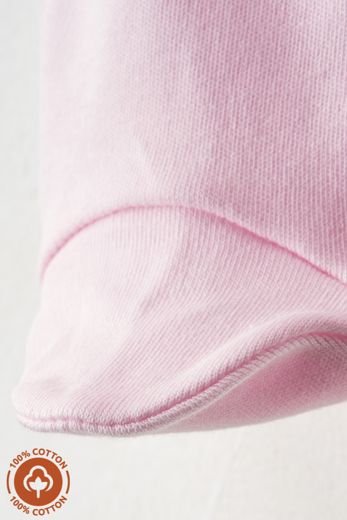 Miniel Unisex Bebek Penye Organik Pamuklu Fil Baskılı 0-6 Ay Patikli Bebek Tek Alt 3'lü Set fotoğrafı 4 (önizleme)