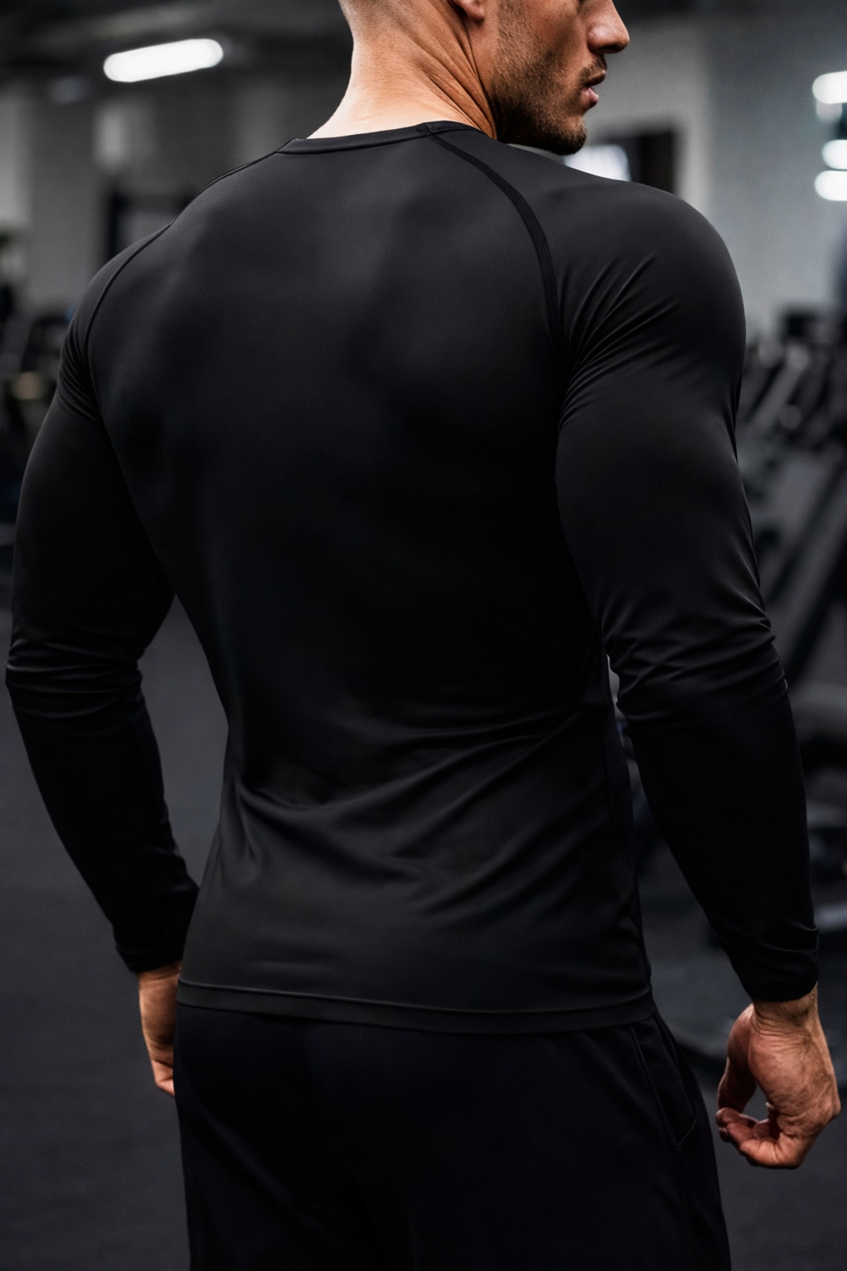 GAZELMANYA ARMY Premium Compression Kısa Uzun Fitness Body Gym Sporcu Kısa Kol Fitness Body Dar görsel 4
