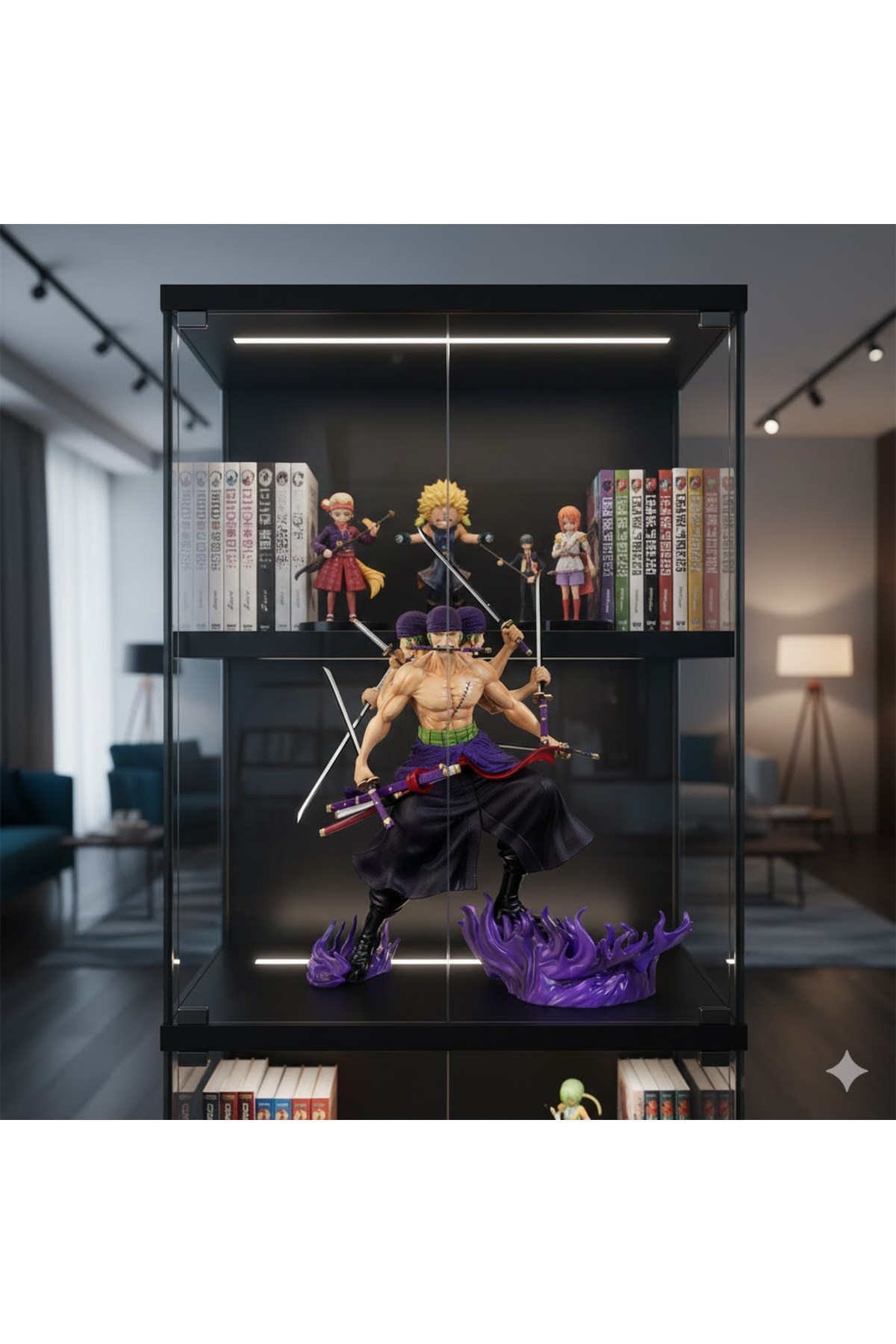 Kuzey Tacı One Piece - Roronoa Zoro Asura Form Premium Figür