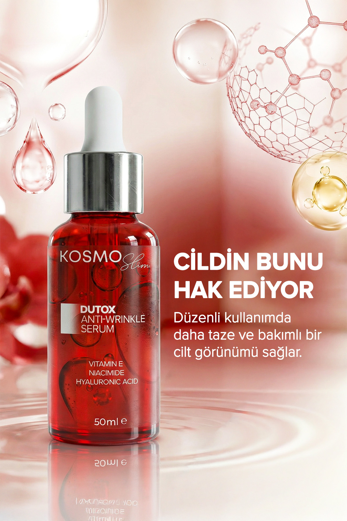 Dutox Kırışıklık Karşıtı Cilt Serumu | Collagen Ve Hyaluronic Acid - 50 ml — 09 — تصویر 4 از 7