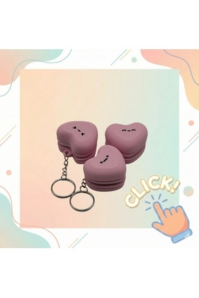 Koren Atelier Makaron Clicker (Clickaron) - Hediyelik Anahtarlık - Yeni Nesil...