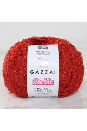 Gazzal Barbie Kiremit Rengi El örgü ipi