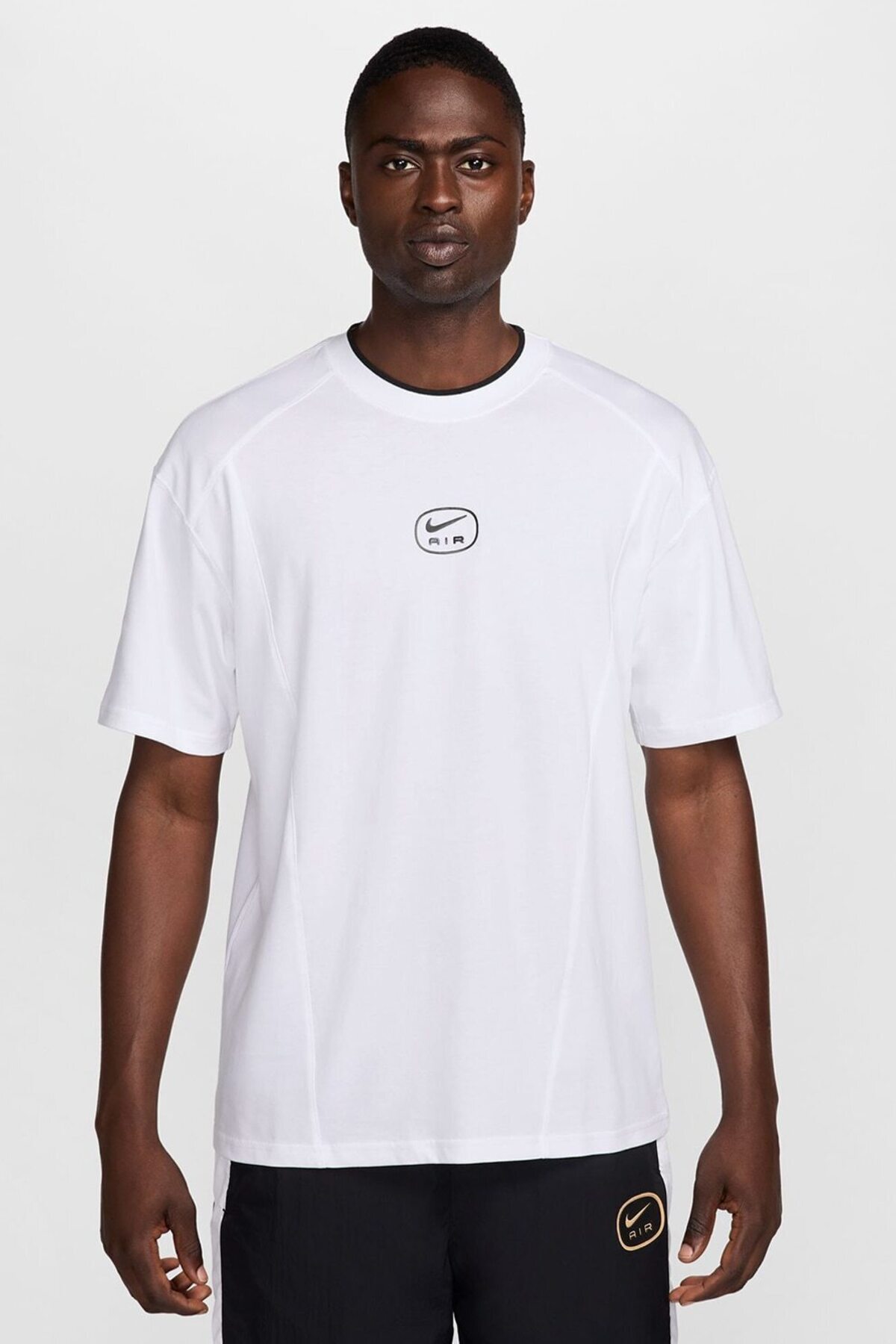 تی‌شرت آستین کوتاه مردانه طرح Swoosh Air - کد HM0182-100 - TanemSport نایکی تی شرت ورزشی Nike