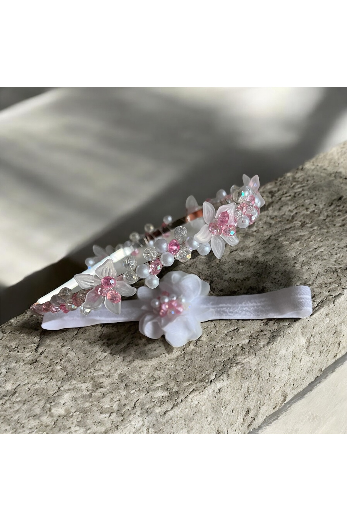 Kadamorganik Pembe Anne Bebek Lohusa Taç Seti fotoğrafı 5 (önizleme)