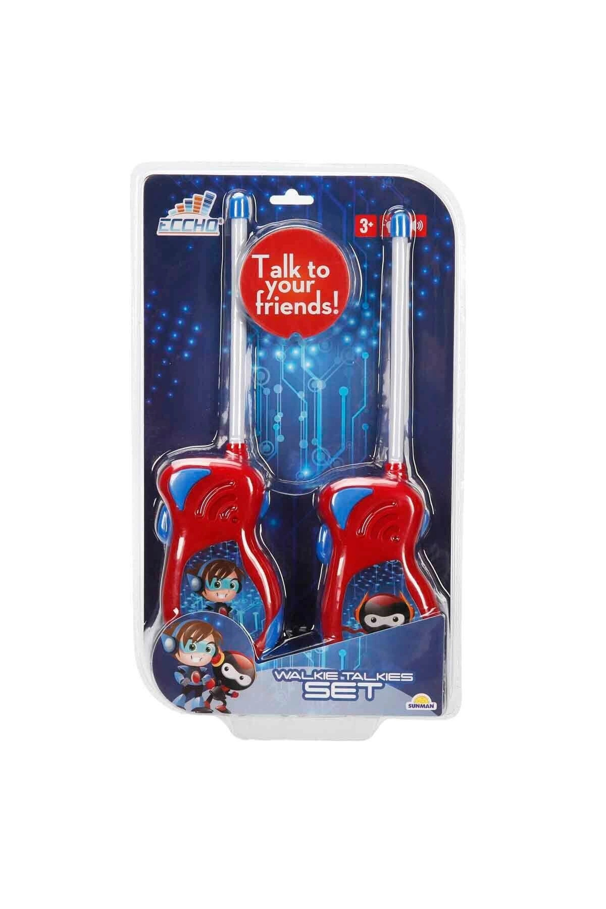 dekofon 6057 SUN-WON-ECH-TELSİZ SÜPER KAHRAMAN TEMALI 9V KRTL fotoğrafı 4 (önizleme)
