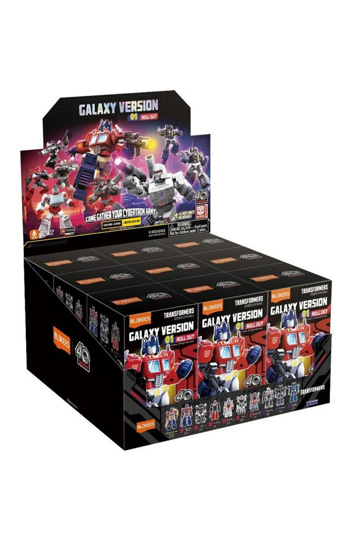 SEGA Übel フィギュア 6体セット TOYFEST Blokees Transformers Galaxy Versiyon 01 Roll Out Sürpriz