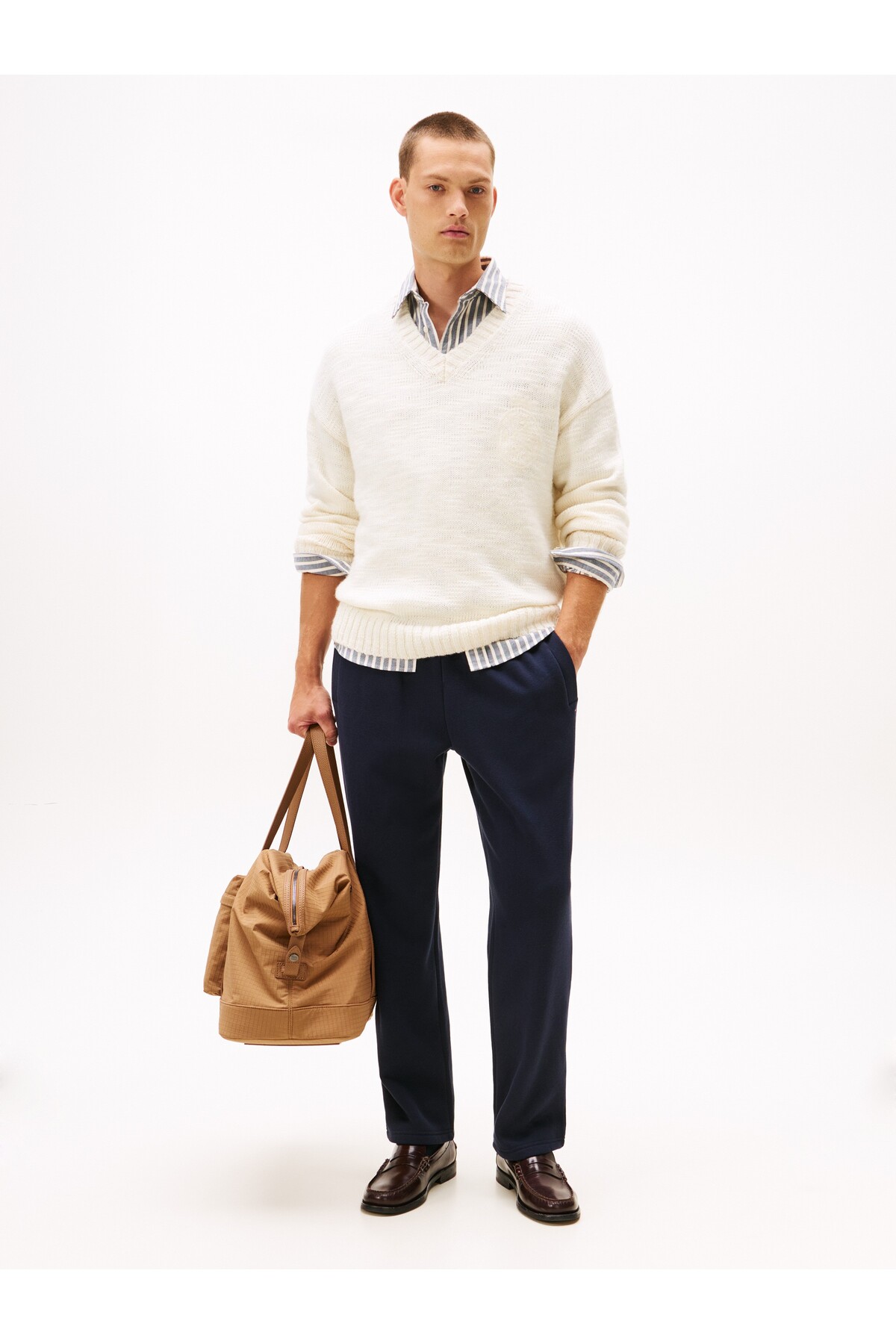 تامی هیلفیگر شلوار راحتی راه راه جهانی