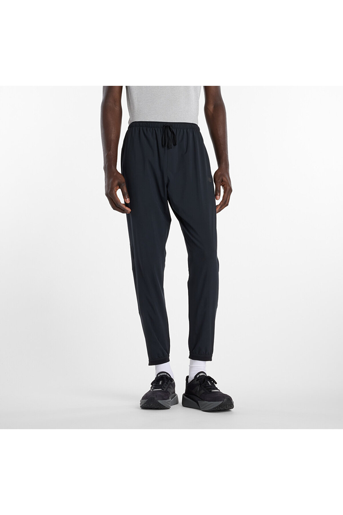 شلوار ورزشی مردانه مشکی MB61Q6QO نیو بالانس شلوار گرمکن ورزشی New Balance