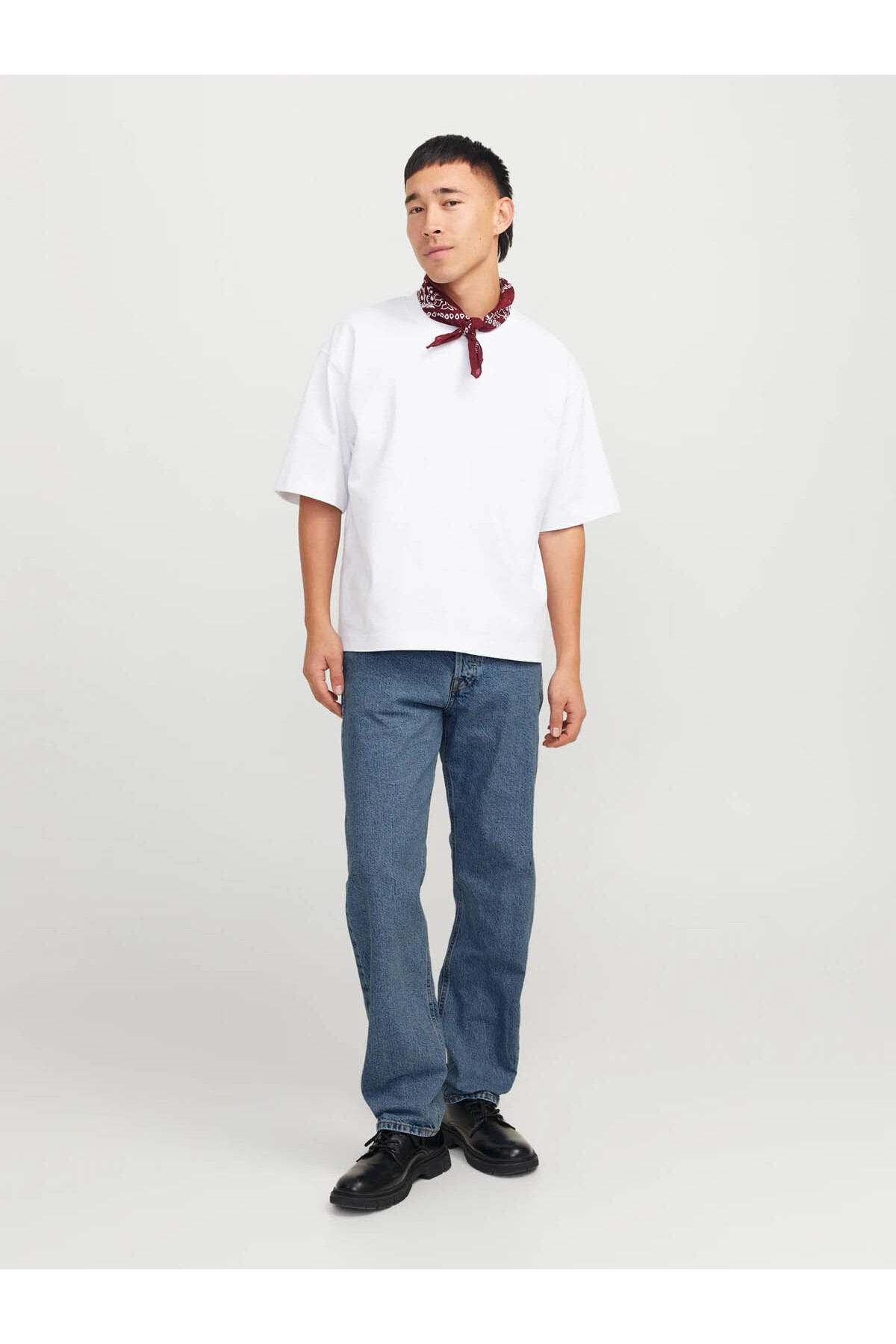 شلوار جین مردانه راسته | جک اند جونز Jack & Jones 12272658 - تصویر 5