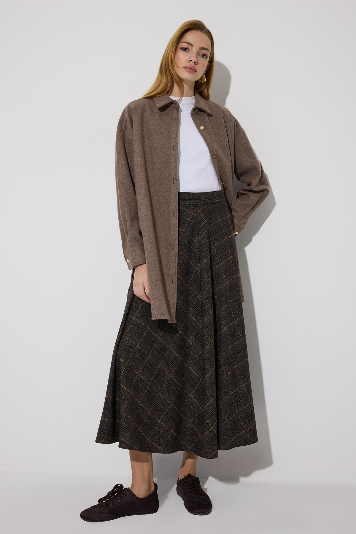 Touche Prive  EKOSELİ CEPLİ ETEK - Görsel 2