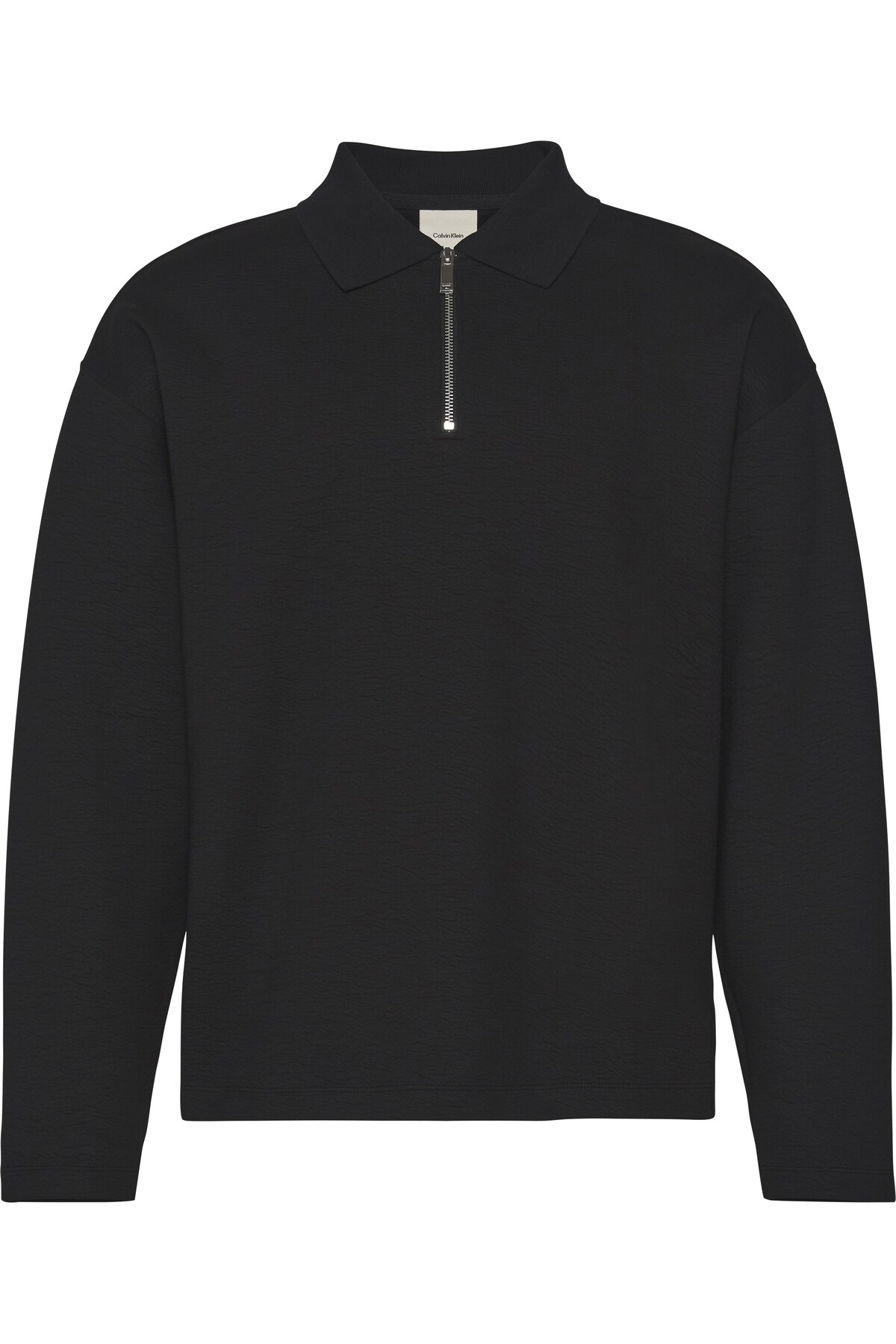 کلوین کلاین اسپیسر کرپ چین‌دار LS با زیپ QTR