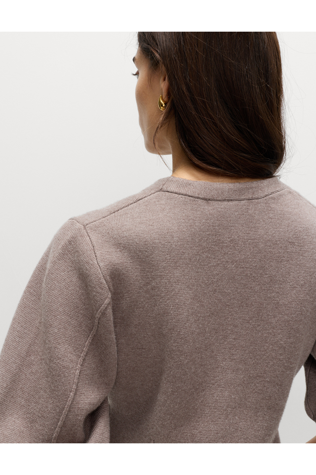 Marks & Spencer  V-Yaka Düğmeli Hırka - Görsel 4