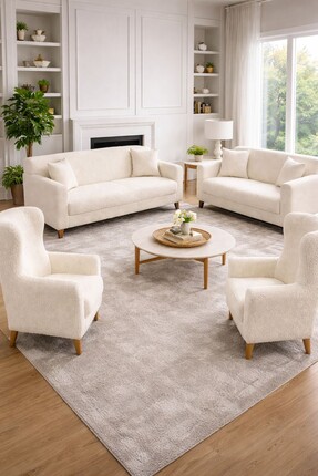 zilale jakarlı bohem kumaş 3.3.1.1 Koltuk Örtüsü Koltuk Kılıfı Takımı Ev Teks...