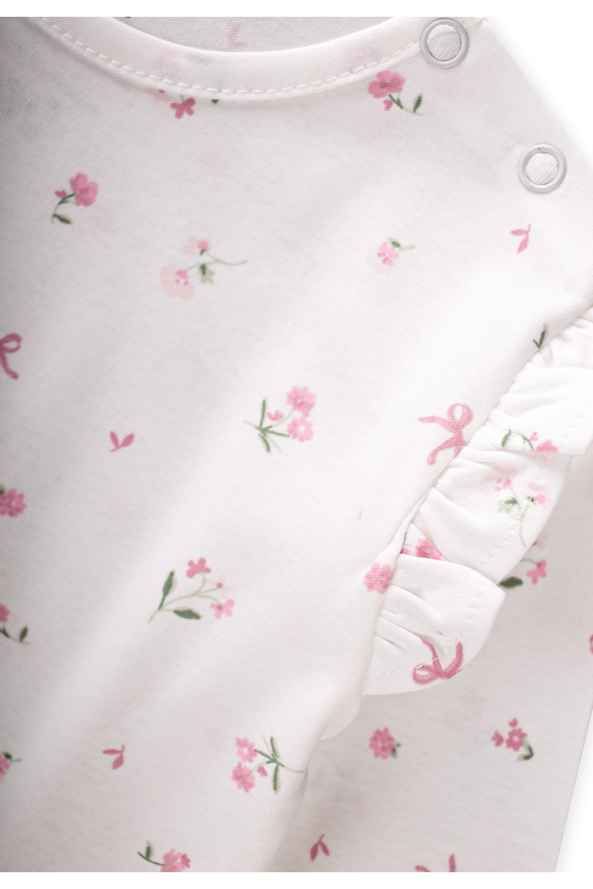 Cigit Pijama Takım 1-5 Yaş Çıtır Çiçek Desen fotoğrafı 4 (önizleme)