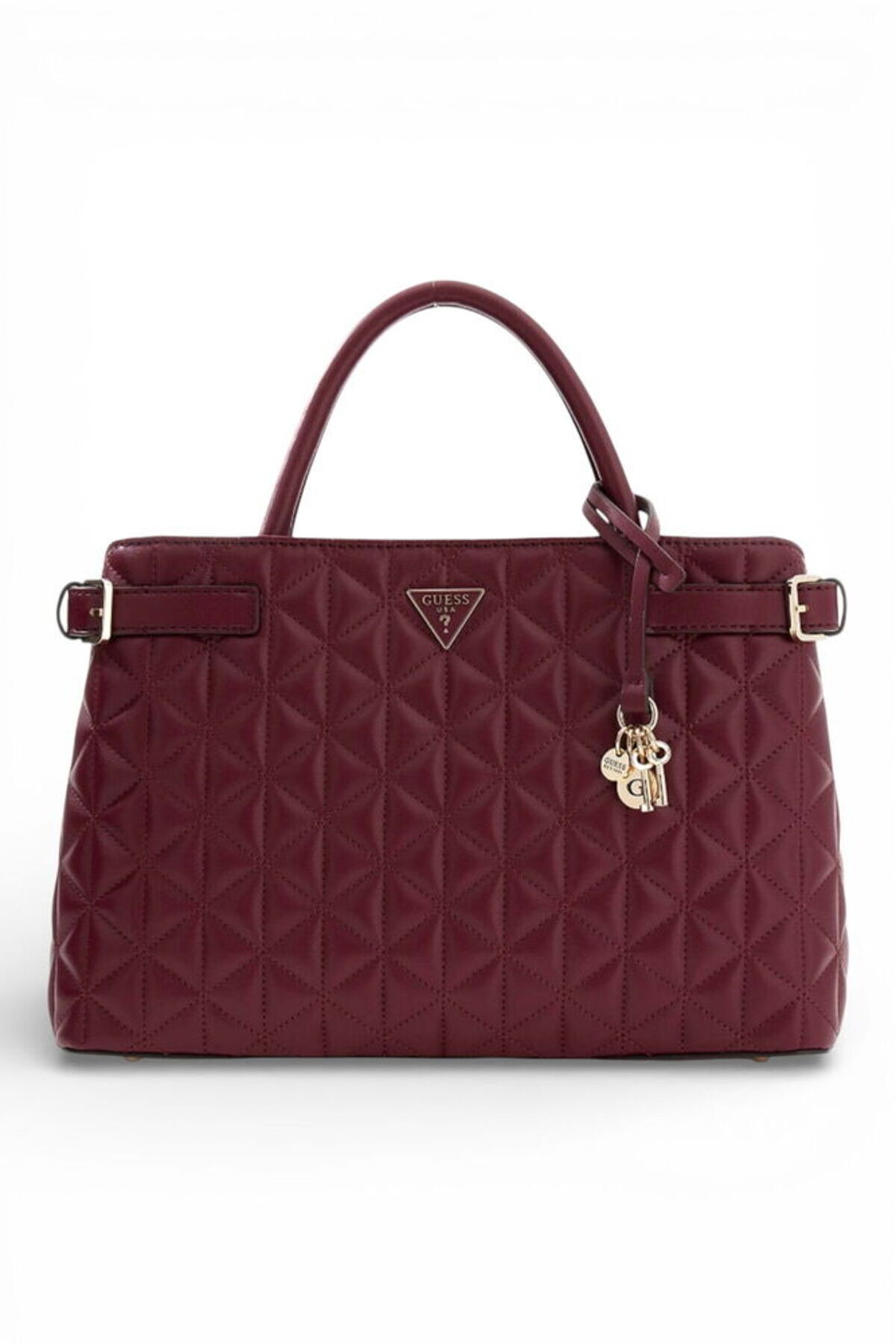 گس کیف دستی زنانه Paisleigh مدل Burgundy HWQG9883060