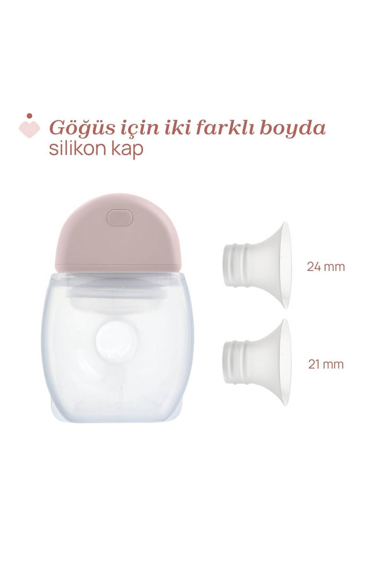 BUDİ HOME Giyilebilir Göğüs Pompası fotoğrafı 3 (önizleme)