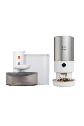 Xenon Smart Akıllı Kedi Besleme Set Kamera Sesli Çelik Hazne Kedi Mama Kabı, ...