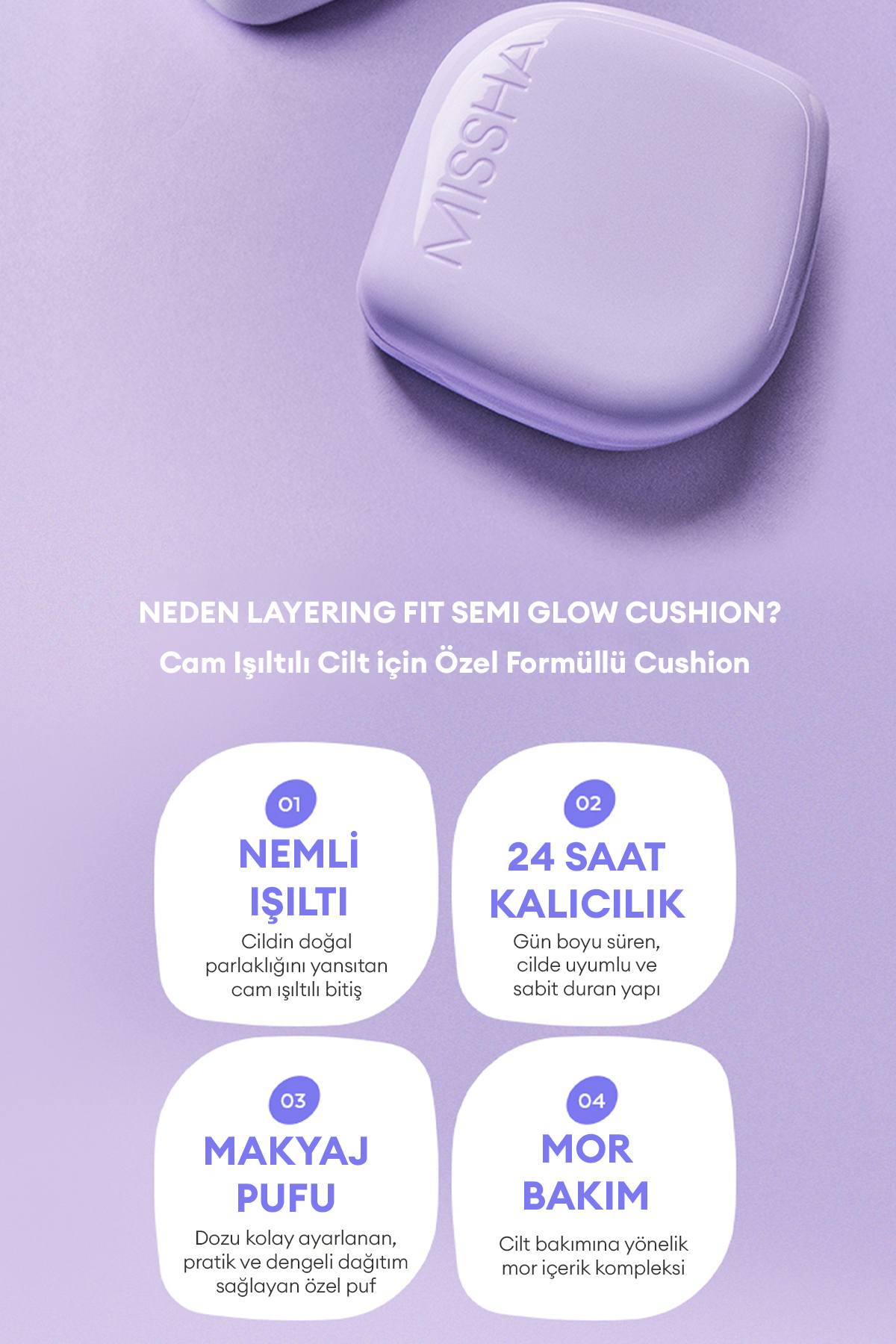 کرم پودر نیمه براق مینی با SPF 50+ PA++++ (شماره 23 Sand) — بژ 111671 — تصویر 4 از 9