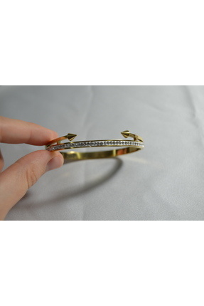 gulsetakıbutik Çelik Kelepçe Gold