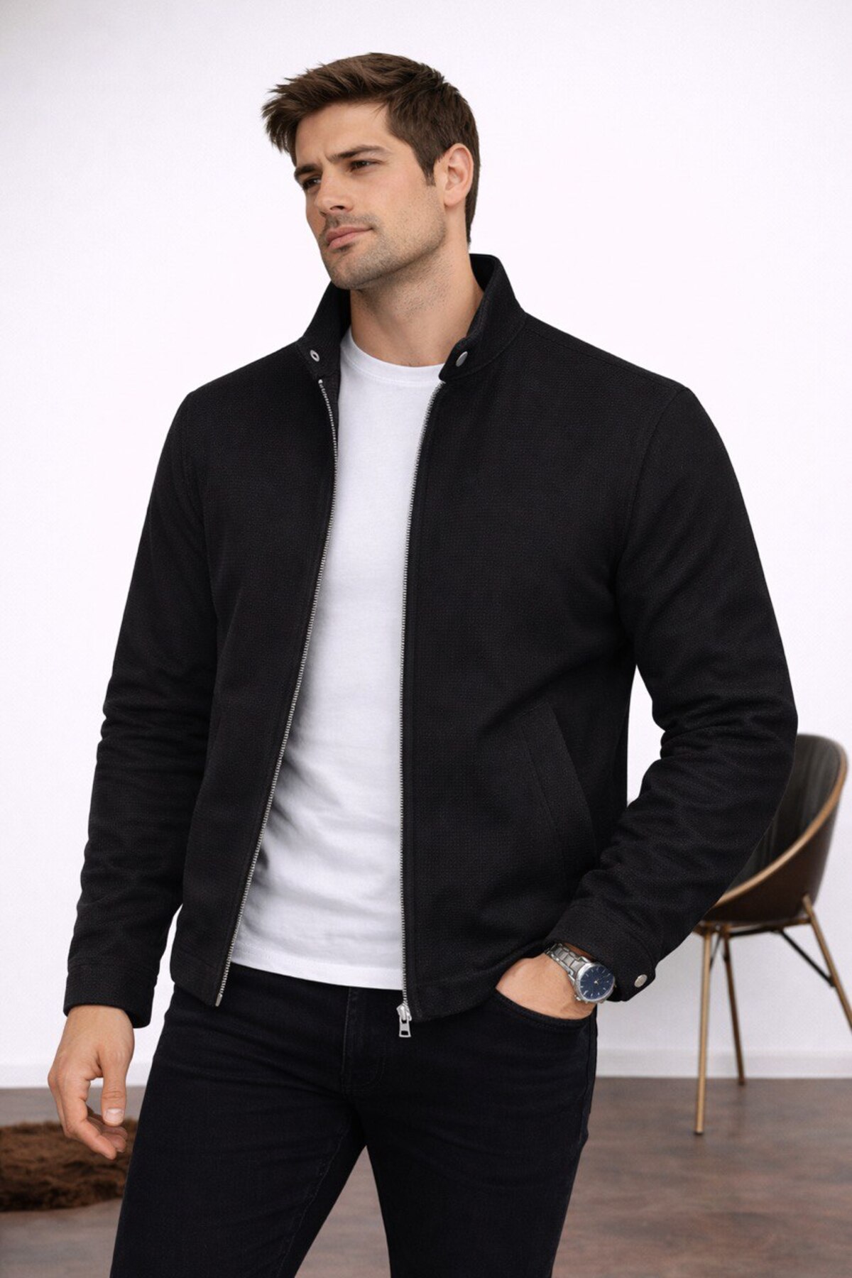 BASEL.CO  Rahat Nefes Alabilen Esnek Kumaş Astarlı Ceket