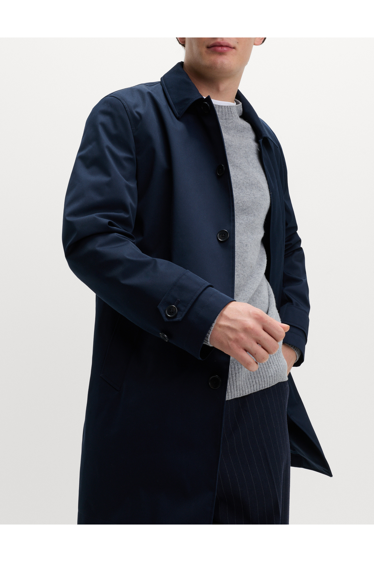 Marks & Spencer  Pamuk Karışımlı Trençkot - Görsel 4