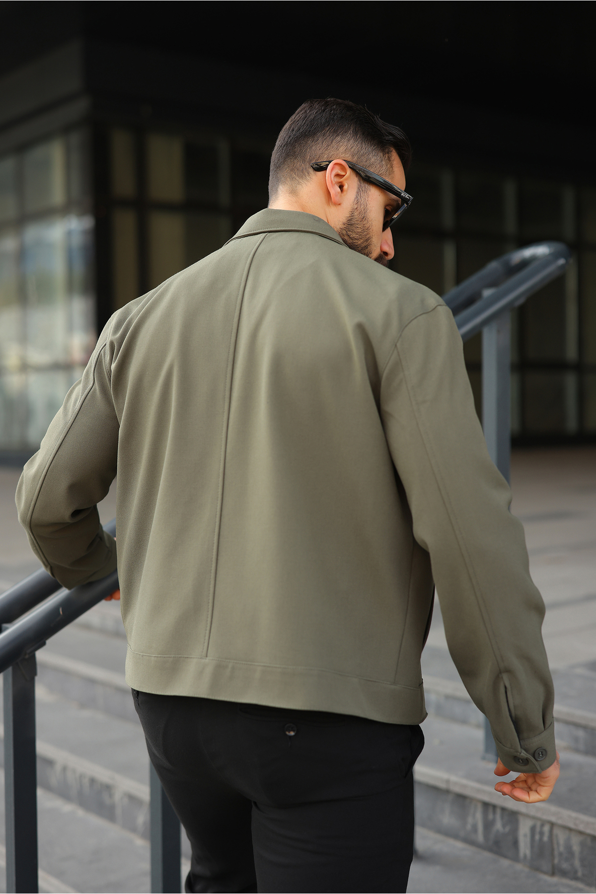 SEASON COAT  ERKEK CEKET ÇİFT BAŞLIKLI FERMUAR İNCE ASTAR REGULAR KALIP - Görsel 3