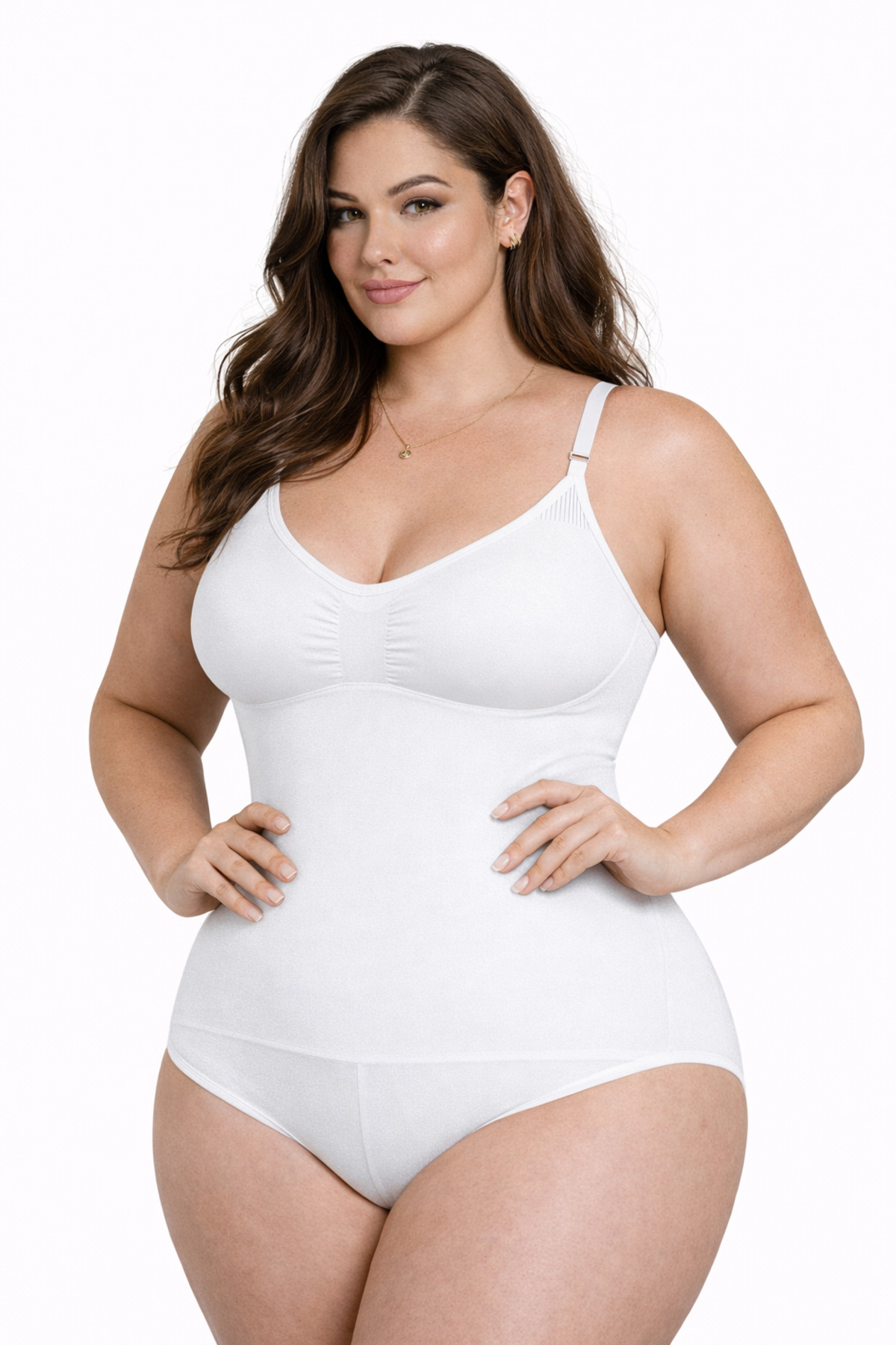 Women's Plus Size Corset Bodysuit – Wide Fit, Very Stretchy, Stretchy, Comfortable Body for Daily Use
