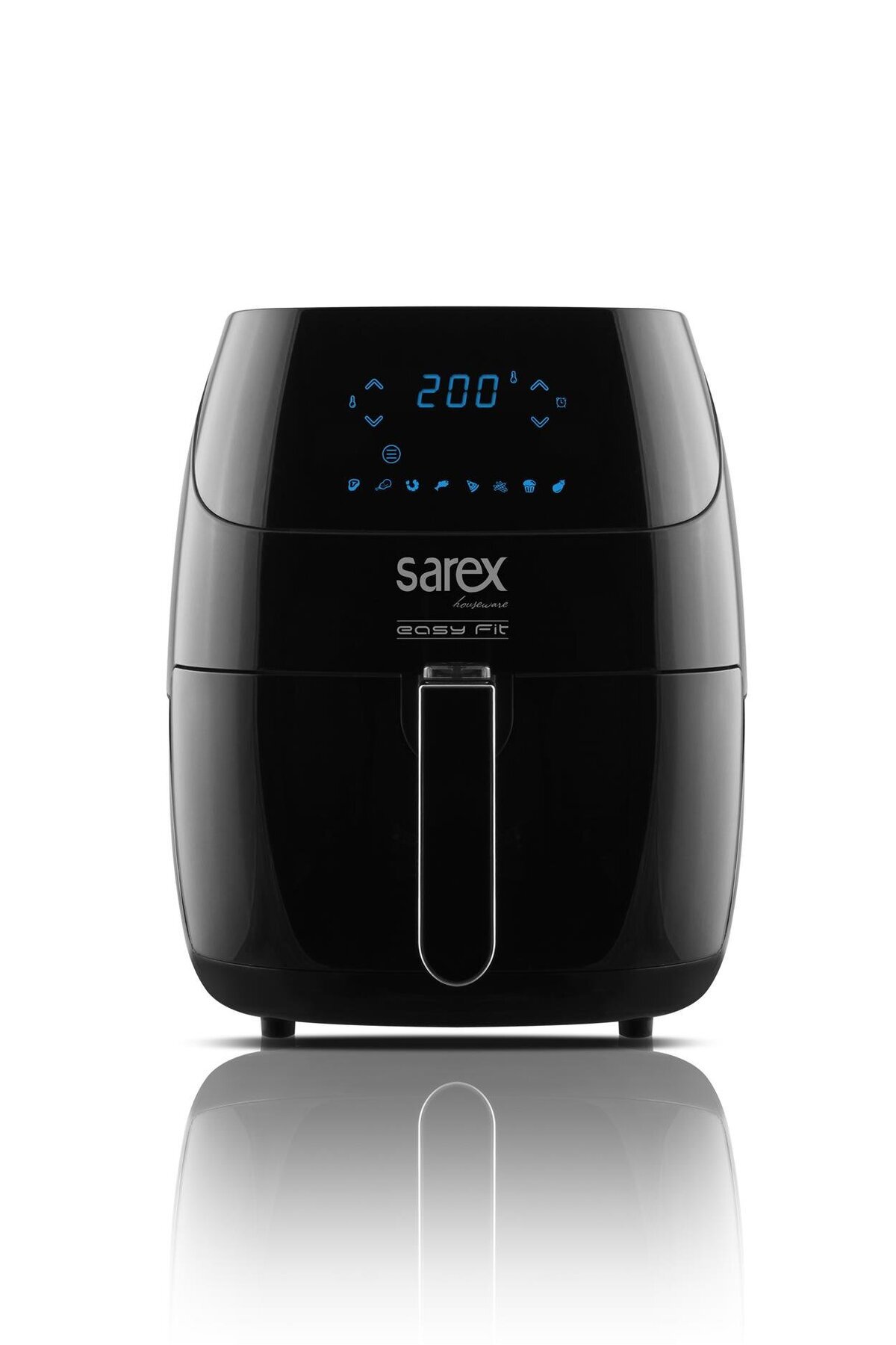 Allians Siyah Renkli 7000 Serisi Airfryer, Pratik ve Sağlıklı Pişirme Cihazı