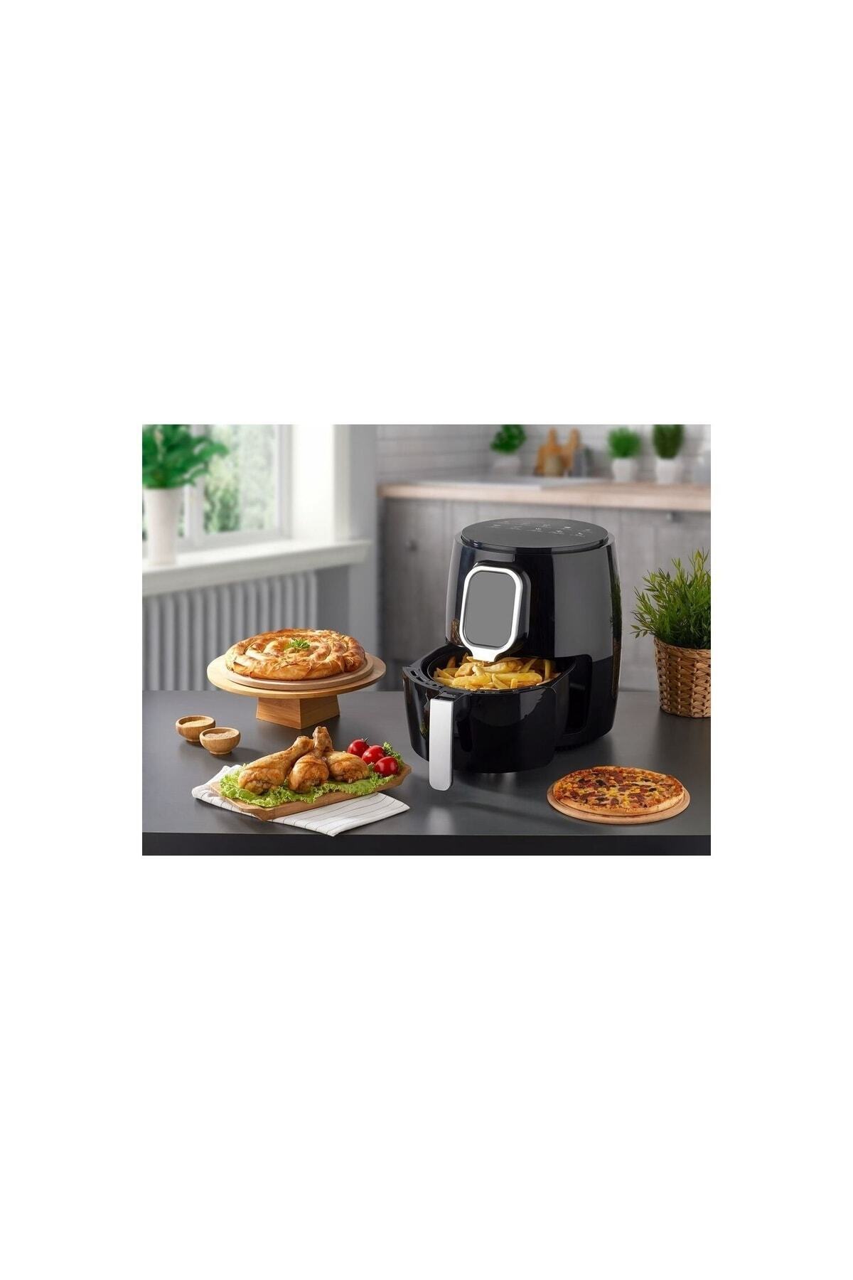 Allians Sağlıklı ve pratik 5,2 Lt XXL fritöz ile lezzetli tarifler Airfryer