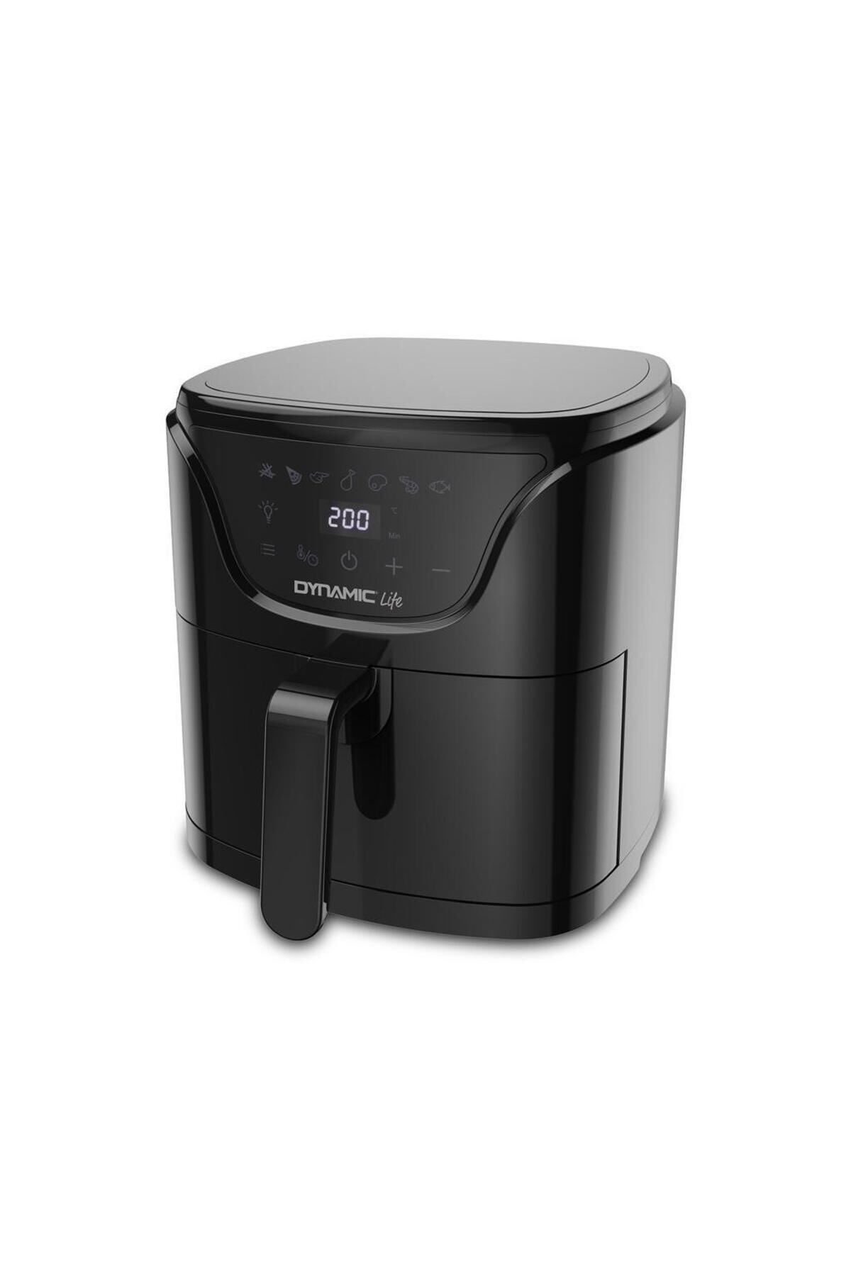 Allians 5 Litre Air Fryer, Siyah, Sağlıklı ve Pratik Yemekler İçin Mükemmel Airfryer