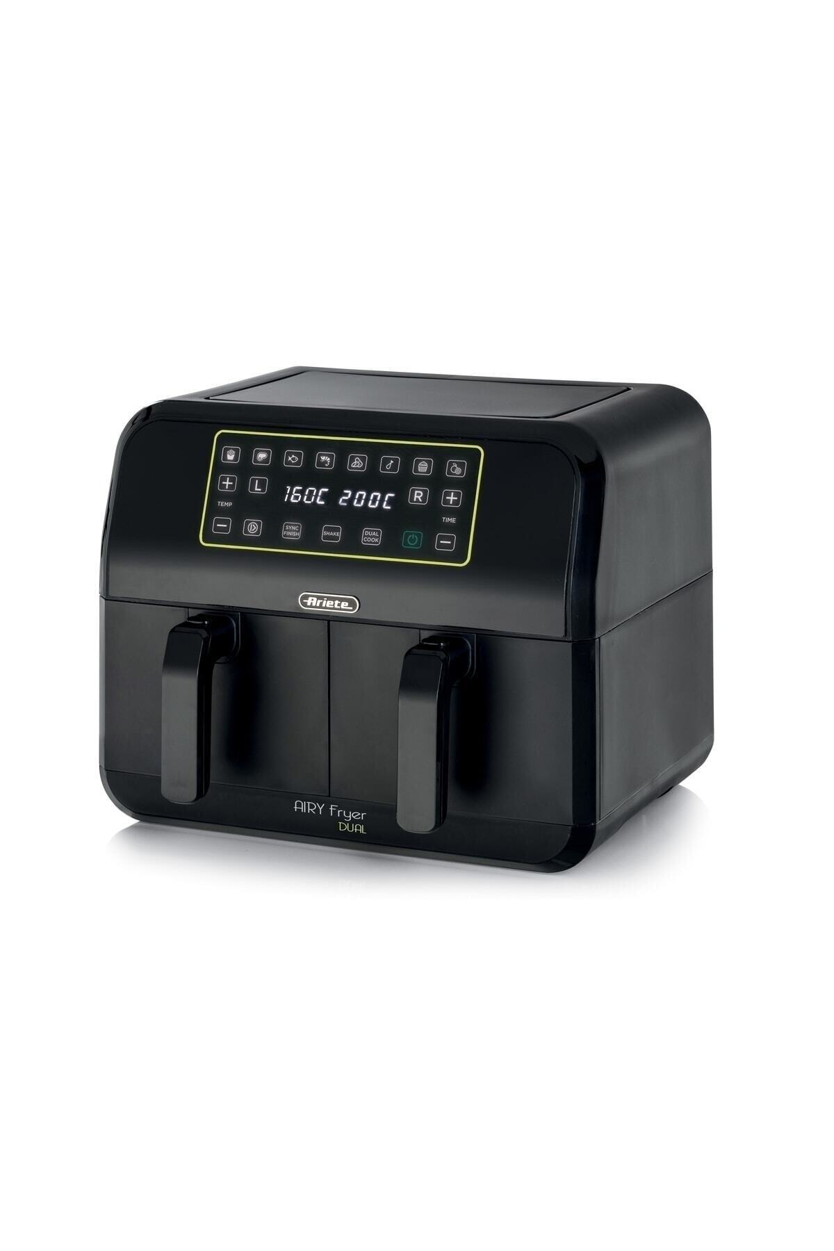 Allians Pratik ve Sağlıklı Sıcak Hava Fritözü, Çift Hazneli, 8L, 1700W Airfryer