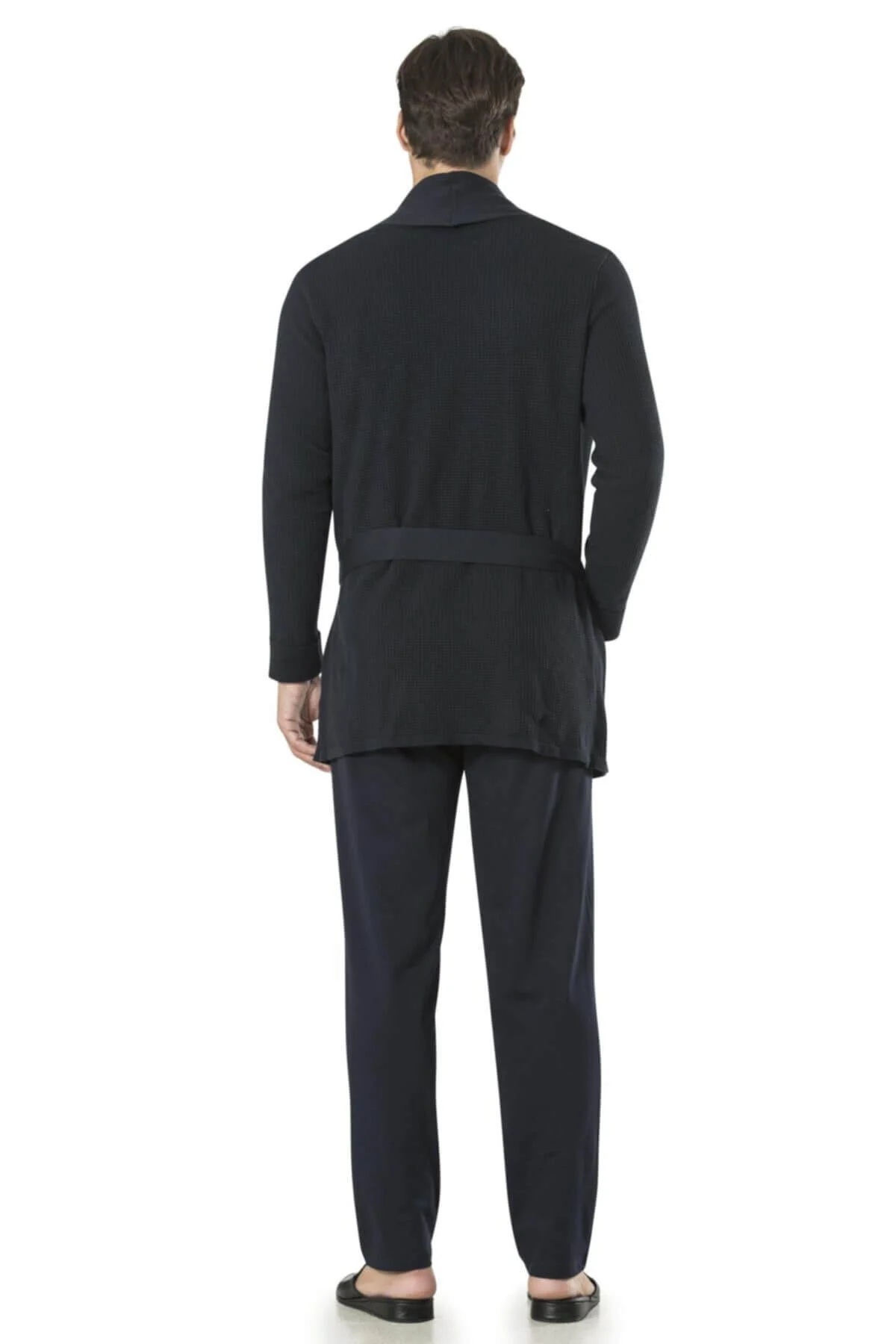 ست پیژامه و لباس خواب مردانه راسته فاق نرمال آستین بلند | پیر کاردین Pierre Cardin 5t5w9a5y - تصویر 6