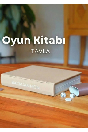 7LAB Kitap Tavla Seti (Backgammon)